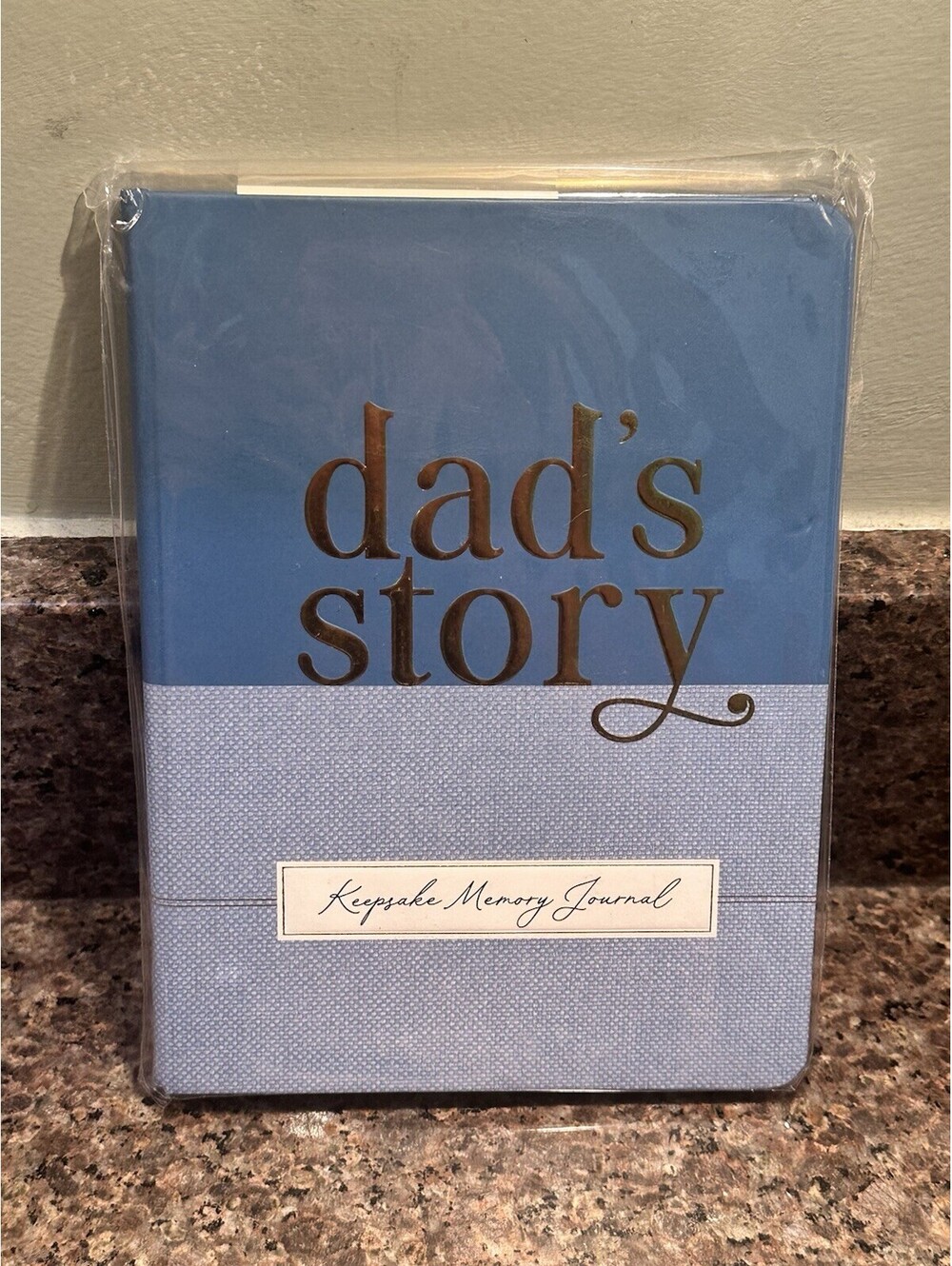 Dad's Story - A Guided, Keepsake Memory Journal Deluxe, hardcover edition NEW
